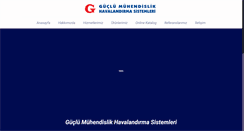 Desktop Screenshot of gucluhavalandirma.com
